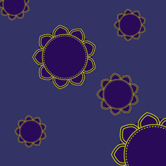 Floral digital paper background