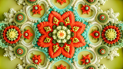 digital fractal pattern art