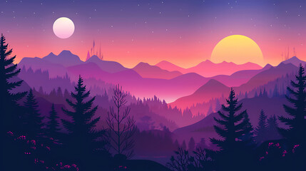 landscape illustration