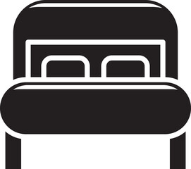 Bed Glyph Icon