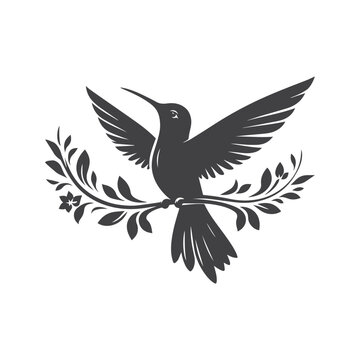 recommend clip art: Bird silhouette vector design, 