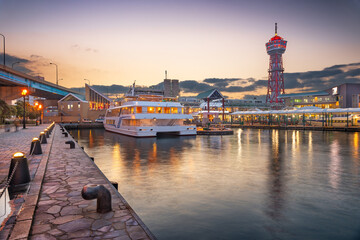 Fukuoka, Japan Waterfront Cityscape