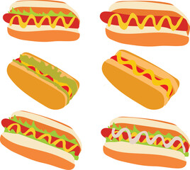 hot dog set