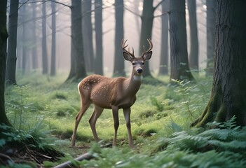 deer in the forest