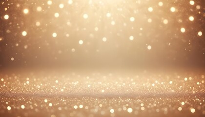 Glitter bokeh gradient background gold golden color abstract wave backdrop, banner poster header design