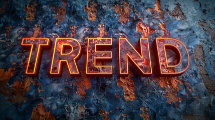 Diffused Lighting Social media trend concept art poster.