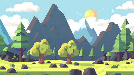 landscape illustration