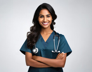 Portrait of a female doctor orthopedic