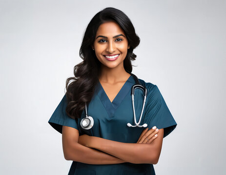 Portrait of a female doctor orthopedic