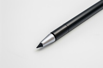 A digital stylus with pressure sensitivity on an isolated white background