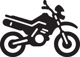 silhouette of a motorcycle