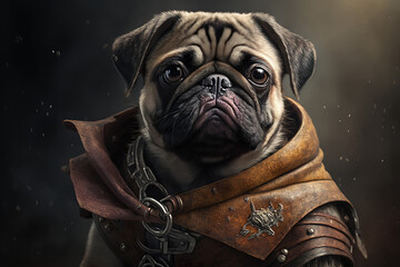 Obraz premium Pug dog