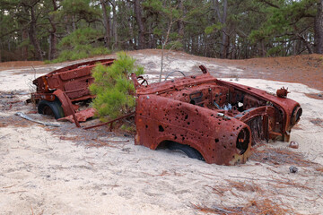 Rusty Car - Lewes DE - Abandoned © SugarFly Studios