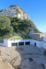 Buildings on the Rock of Gibraltar