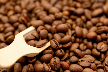 Aromatic Coffee Beans Roasted Richness