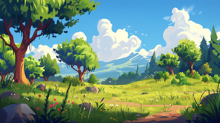 landscape illustration
