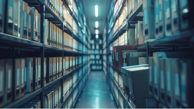 application of document management technologies in the healthcare industry, emphasizing secure and efficient handling of patient records and medical information