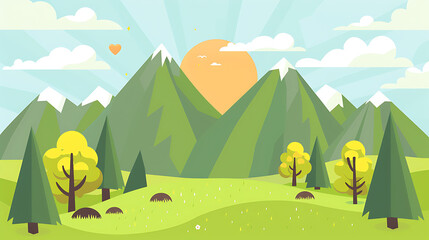  nature landscape illustration