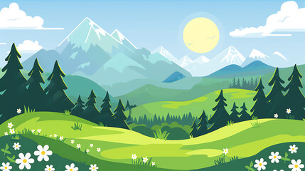  nature landscape illustration