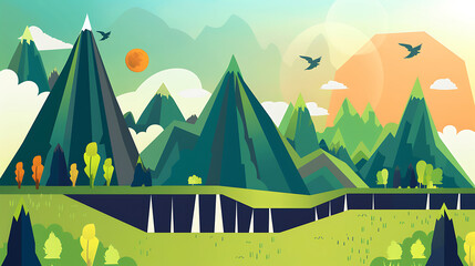  nature landscape illustration