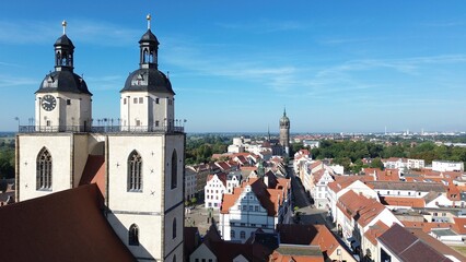 Fototapeta premium Die Kirchen in Wittenberg