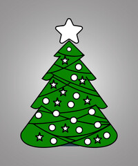 most popular Christmas Tree Vectors graphics design