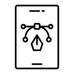 Vector Vector Line Icon