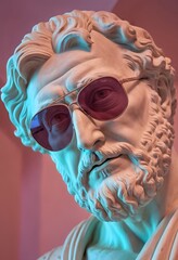 Greek statue sunglasses
