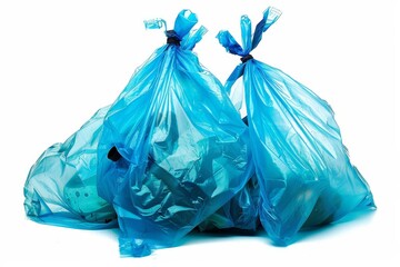 Detailed photograph emphasizing the texture and form of a plastic bag, illustrating its contribution to environmental damage.