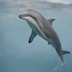 Fototapeta premium Dolphin Swimming