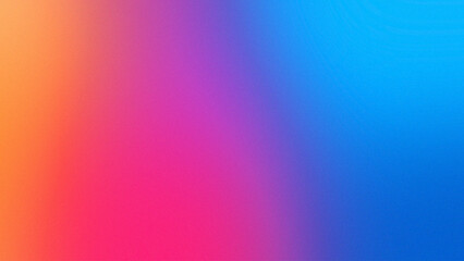 Blurred colored abstract background. Colorful smooth transitions. Colorful gradient. Background grain noise texture.