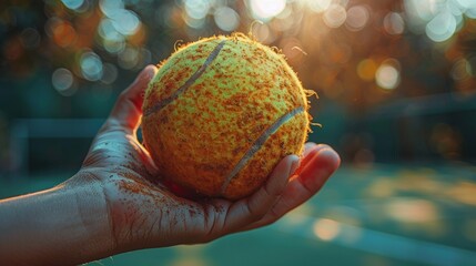 hand hold,Seasonal sports event, blurry background, Professional photography. 