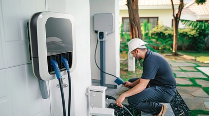 High-quality images showcasing EV technology and charging infrastructure.