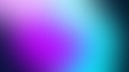 Obraz premium Blurred abstract purple and blue gradient background. Colorful smooth transitions. Colorful gradient. Background grain noise texture.