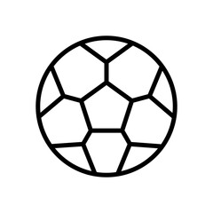 Naklejka premium football icon symbol vector template 