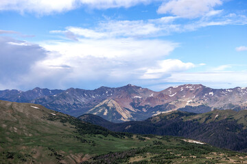 Fototapeta premium Rocky Mountain Park scenic views