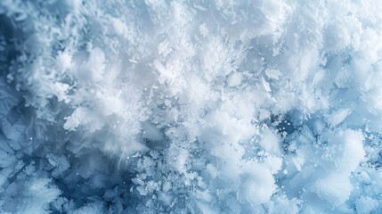 Fototapeta premium Abstract Texture of Snow in Winter Background