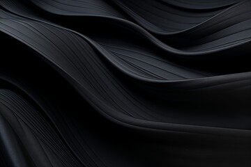 Carbon Essence: Abstract Dark Background Evoking Fiber Texture" Description