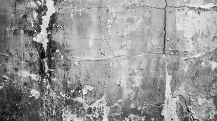 Obraz premium Gray grunge background with scratches, ai