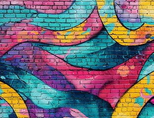 Fototapeta premium Colorful Crayon Art on White Background: A Happy Rainbow Drawing