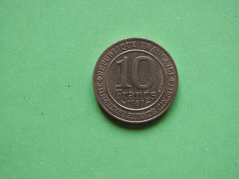 10 francs coin France currency