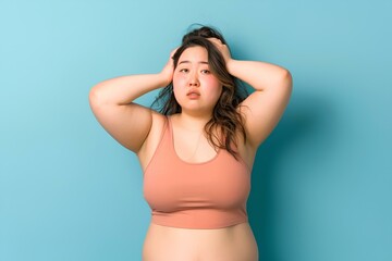 ワキガに悩むぽっちゃり体型で悩む日本人の女性