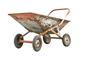 Rusty Wheelbarrow