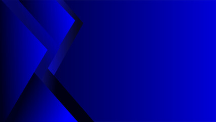 Layers of blue rectangle shapes over glowing blue gradient background