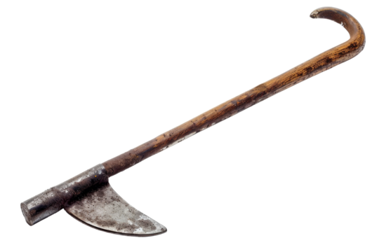 Antique Axe with Wooden Handle