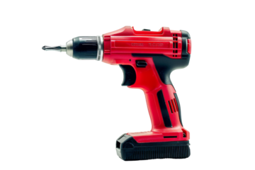 Red Cordless Drill