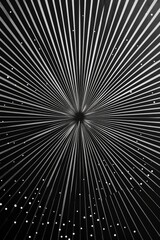 Obraz premium Starburst pattern with radiant lines