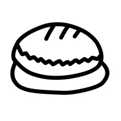 bread outline icon