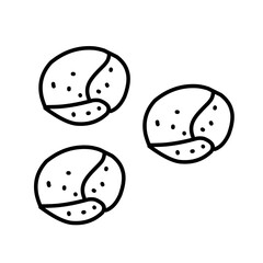 bread outline icon