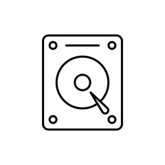 Disk icon vector design illustration